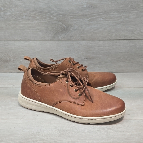 Born Men\'s Maddox Brown Leather Oxford Sneakers Casual Shoes Boots Sz 11M main image 5